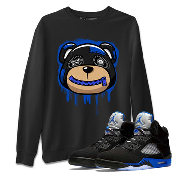 Jordan 5 Racer Blue Sneaker Match Tees Bear Face Sneaker Tees Jordan 5 Racer Blue Sneaker Release Tees Unisex Shirts