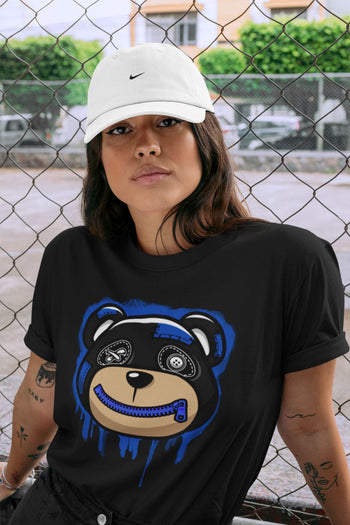 Jordan 5 Racer Blue Sneaker Match Tees Bear Face Sneaker Tees Jordan 5 Racer Blue Sneaker Release Tees Unisex Shirts