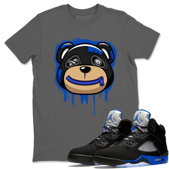 Jordan 5 Racer Blue Sneaker Match Tees Bear Face Sneaker Tees Jordan 5 Racer Blue Sneaker Release Tees Unisex Shirts