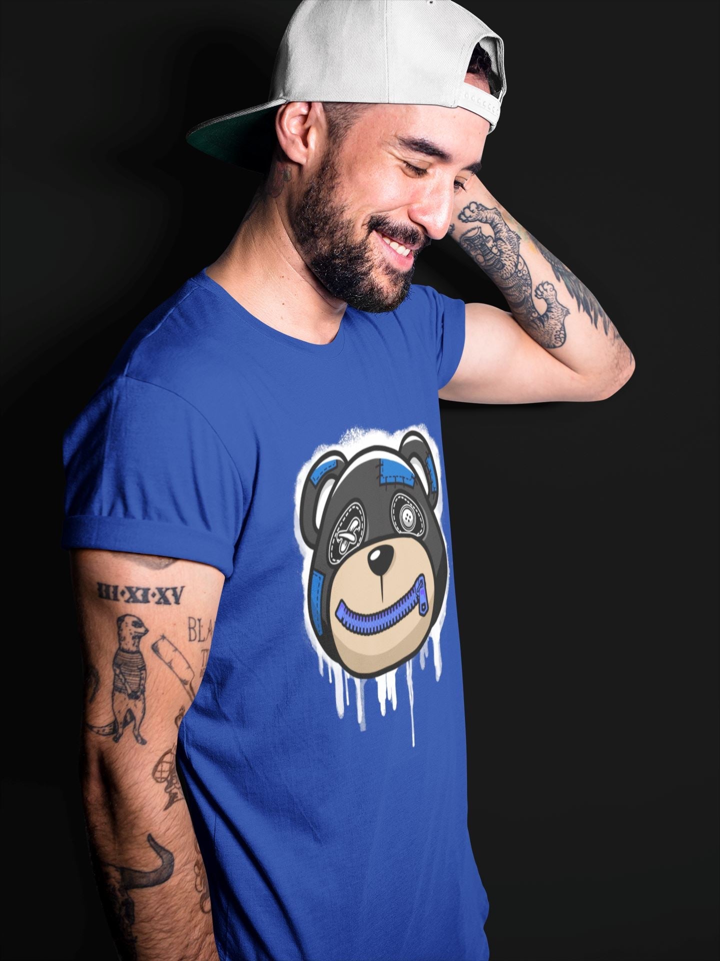 Jordan 5 Racer Blue Sneaker Match Tees Bear Face Sneaker Tees Jordan 5 Racer Blue Sneaker Release Tees Unisex Shirts