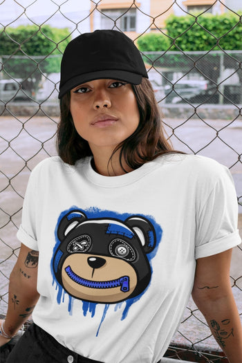 Jordan 5 Racer Blue Sneaker Match Tees Bear Face Sneaker Tees Jordan 5 Racer Blue Sneaker Release Tees Unisex Shirts