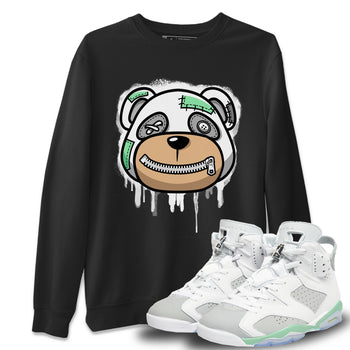 Jordan 6 Mint Foam Sneaker Match Tees Bear Face Sneaker Tees Jordan 6 Mint Foam Sneaker Release Tees Unisex Shirts