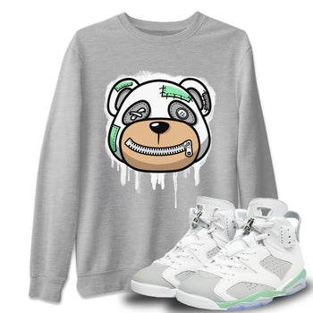 Jordan 6 Mint Foam Sneaker Match Tees Bear Face Sneaker Tees Jordan 6 Mint Foam Sneaker Release Tees Unisex Shirts