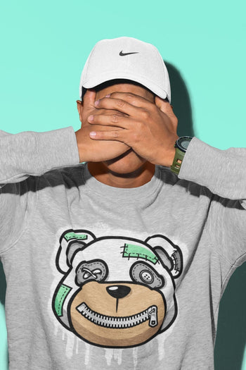 Jordan 6 Mint Foam Sneaker Match Tees Bear Face Sneaker Tees Jordan 6 Mint Foam Sneaker Release Tees Unisex Shirts