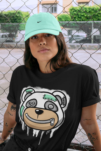 Jordan 6 Mint Foam Sneaker Match Tees Bear Face Sneaker Tees Jordan 6 Mint Foam Sneaker Release Tees Unisex Shirts