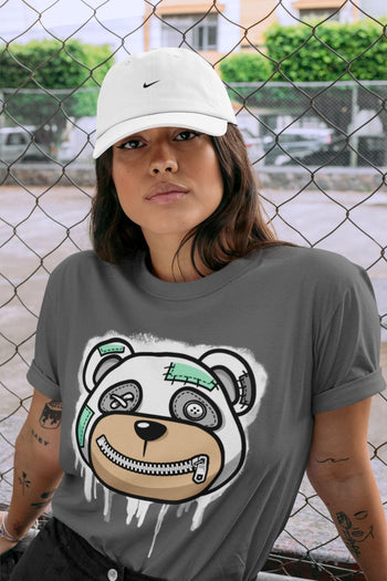 Jordan 6 Mint Foam Sneaker Match Tees Bear Face Sneaker Tees Jordan 6 Mint Foam Sneaker Release Tees Unisex Shirts