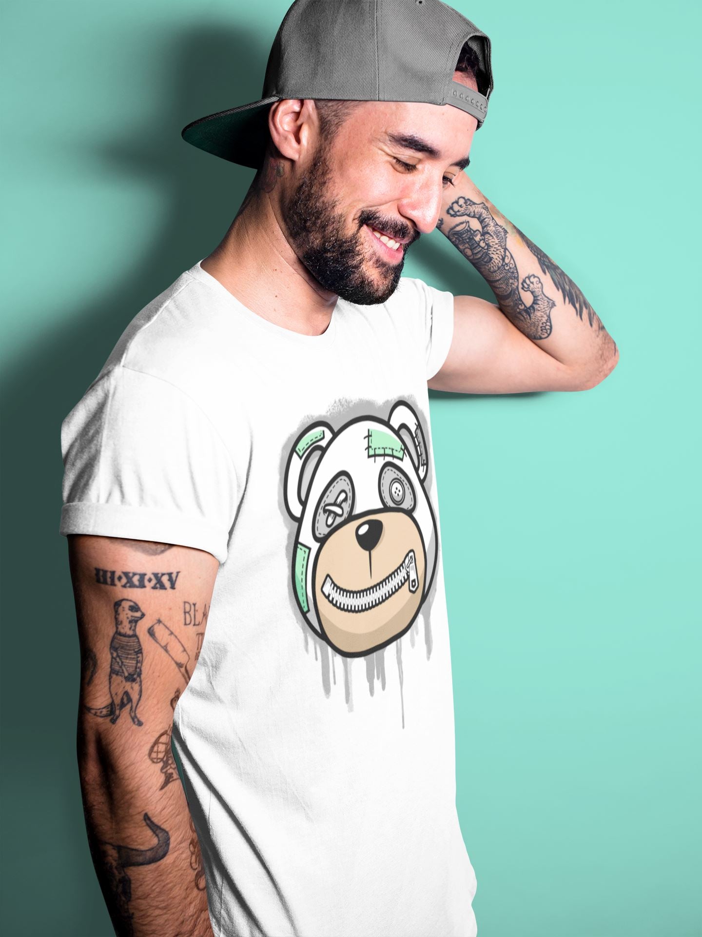 Jordan 6 Mint Foam Sneaker Match Tees Bear Face Sneaker Tees Jordan 6 Mint Foam Sneaker Release Tees Unisex Shirts