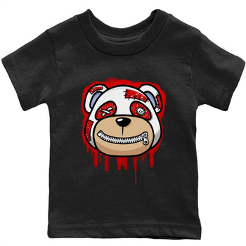 Jordan 6 Red Velvet Cookies Sneaker Match Tees Bear Face Sneaker Tees Jordan 6 Red Velvet Cookies Sneaker Release Tees Kids Shirts