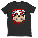 Jordan 6 Red Velvet Cookies Sneaker Match Tees Bear Face Sneaker Tees Jordan 6 Red Velvet Cookies Sneaker Release Tees Unisex Shirts