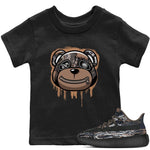 Yeezy 350 MX Rock Sneaker Match Tees Bear Face Sneaker Tees Yeezy 350 MX Rock Sneaker Release Tees Kids Shirts