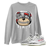 Yeezy 350 Zebra Sneaker Match Tees Bear Face Sneaker Tees Yeezy 350 Zebra Sneaker Release Tees Unisex Shirts