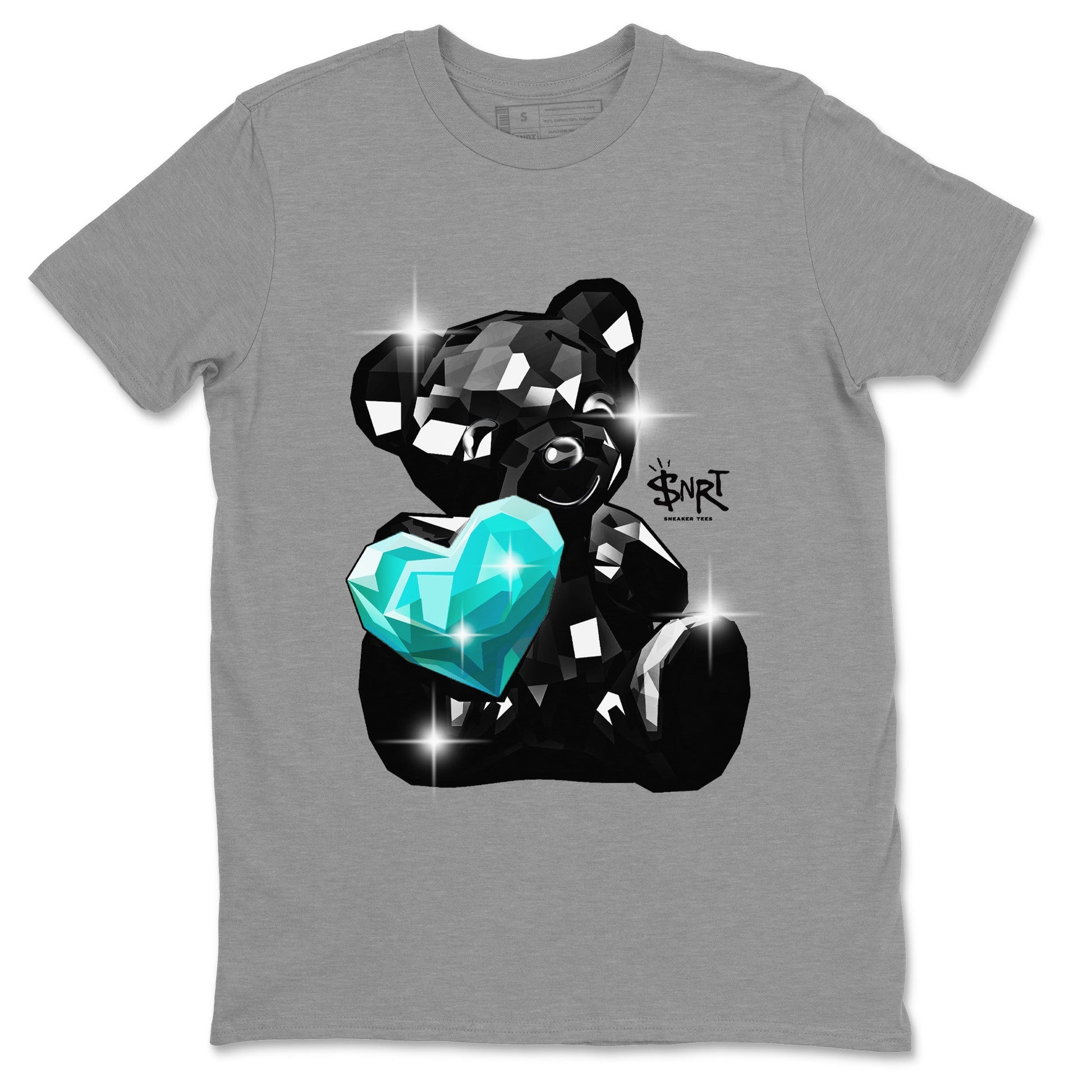 Air Force 1 Tiffany Sneaker Match Tees Bear Germs Sneaker Tees Air Force 1 Low x Tiffany Sneaker Release Tees Unisex Shirts Heather Grey 2
