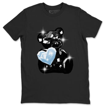 Air Jordan 7 Chambray Sneaker Match Tees Bear Germs Sneaker Tees AJ7 Chambray SNRT Sneaker Release Tees Unisex Shirts Black 2