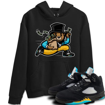 Jordan 5 Aqua Sneaker Match Tees Bear Steals Sneaker Tees Jordan 5 Aqua Sneaker Release Tees Unisex Shirts