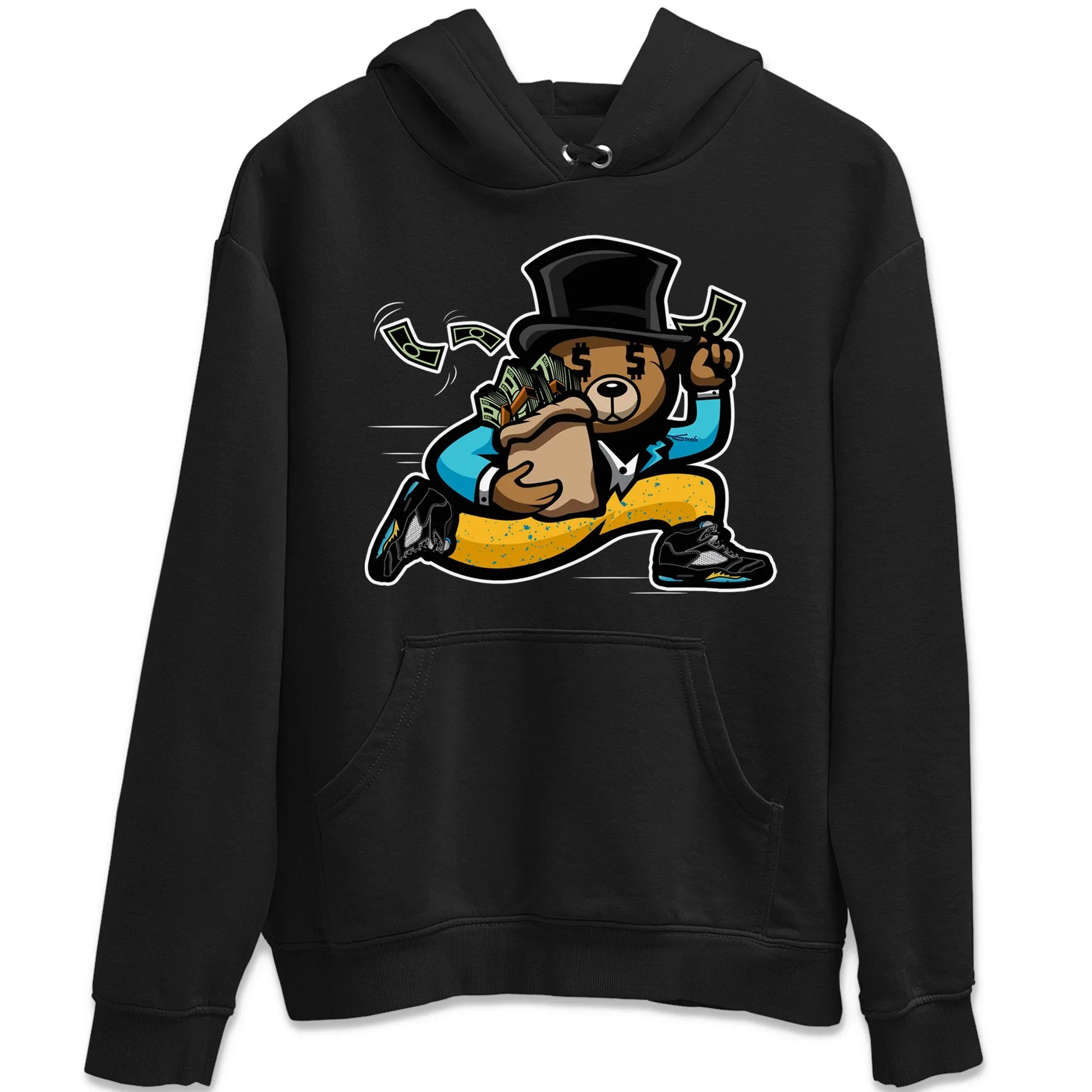Jordan 5 Aqua Sneaker Match Tees Bear Steals Sneaker Tees Jordan 5 Aqua Sneaker Release Tees Unisex Shirts