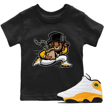 Jordan 13 Del Sol Sneaker Match Tees Bear Steals Sneaker Tees Jordan 13 Del Sol Sneaker Release Tees Kids Shirts