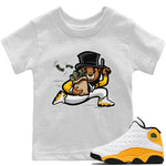 Jordan 13 Del Sol Sneaker Match Tees Bear Steals Sneaker Tees Jordan 13 Del Sol Sneaker Release Tees Kids Shirts