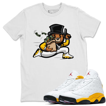 Jordan 13 Del Sol Sneaker Match Tees Bear Steals Sneaker Tees Jordan 13 Del Sol Sneaker Release Tees Unisex Shirts