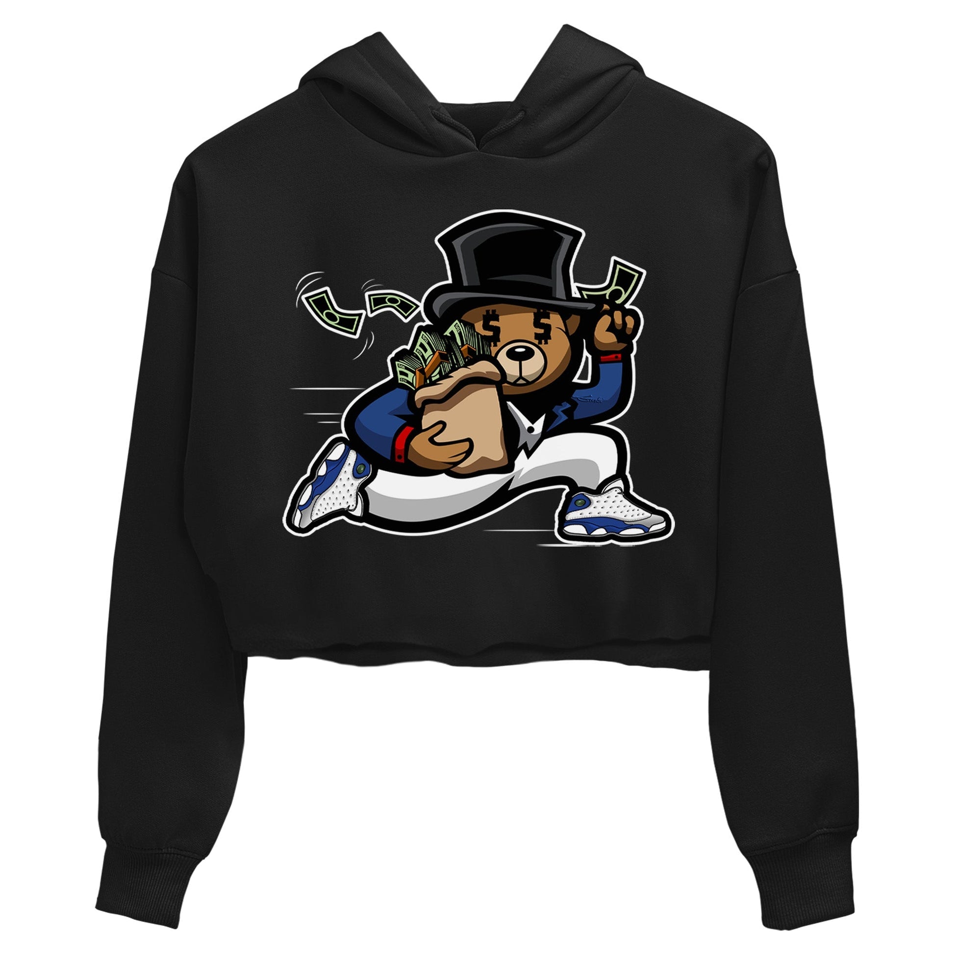 Jordan 13 French Blue Sneaker Match Tees Bear Steals Sneaker Tees Jordan 13 French Blue Sneaker Release Tees Women's Shirts