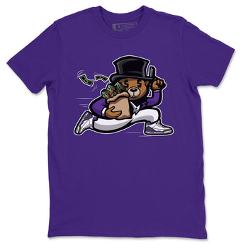 Jordan 3 Dark Iris Sneaker Match Tees Bear Steals Sneaker Tees Jordan 3 Dark Iris Sneaker Release Tees Unisex Shirts