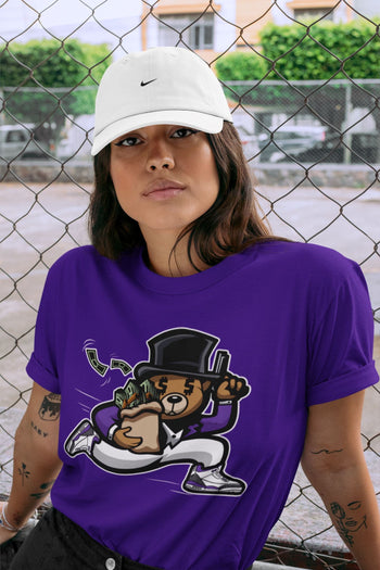 Jordan 3 Dark Iris Sneaker Match Tees Bear Steals Sneaker Tees Jordan 3 Dark Iris Sneaker Release Tees Unisex Shirts