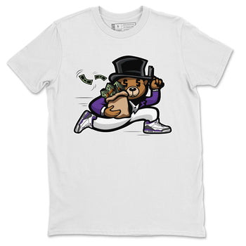 Jordan 3 Dark Iris Sneaker Match Tees Bear Steals Sneaker Tees Jordan 3 Dark Iris Sneaker Release Tees Unisex Shirts