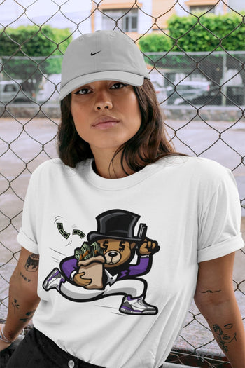Jordan 3 Dark Iris Sneaker Match Tees Bear Steals Sneaker Tees Jordan 3 Dark Iris Sneaker Release Tees Unisex Shirts
