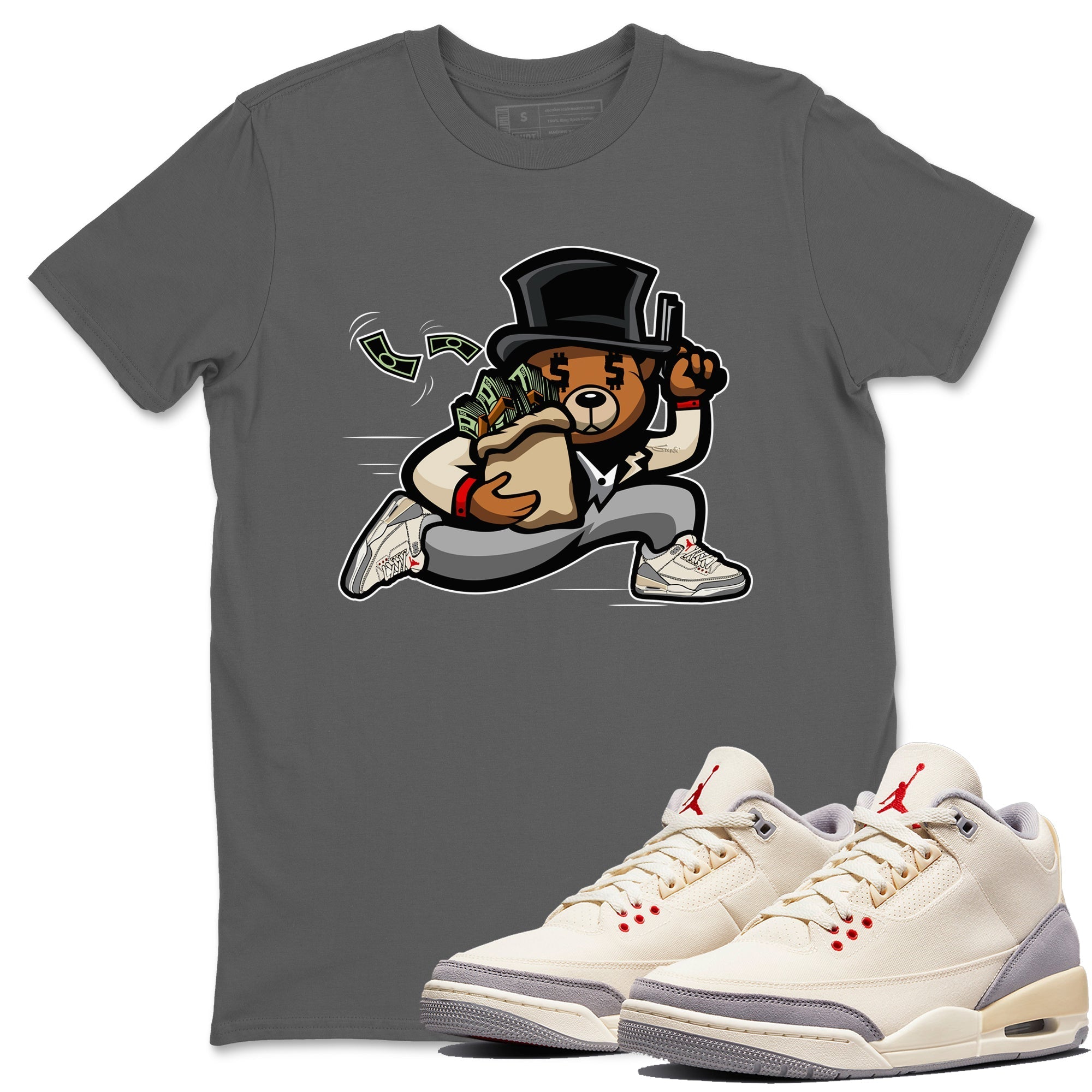 jordan 3 muslin shirt