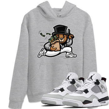 Jordan 4 Military Black Sneaker Match Tees Bear Steals Sneaker Tees Jordan 4 Military Black Sneaker Release Tees Unisex Shirts