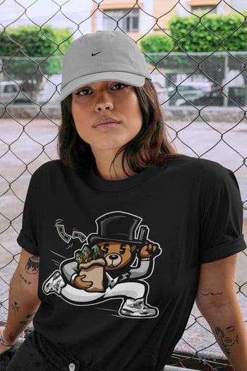 Jordan 4 Military Black Sneaker Match Tees Bear Steals Sneaker Tees Jordan 4 Military Black Sneaker Release Tees Unisex Shirts