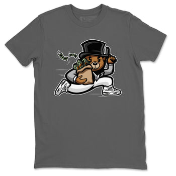 Jordan 4 Military Black Sneaker Match Tees Bear Steals Sneaker Tees Jordan 4 Military Black Sneaker Release Tees Unisex Shirts
