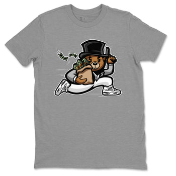 Jordan 4 Military Black Sneaker Match Tees Bear Steals Sneaker Tees Jordan 4 Military Black Sneaker Release Tees Unisex Shirts