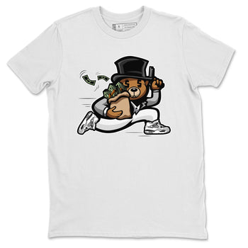 Jordan 4 Military Black Sneaker Match Tees Bear Steals Sneaker Tees Jordan 4 Military Black Sneaker Release Tees Unisex Shirts