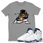 Jordan 6 Midnight Navy Sneaker Match Tees Bear Steals Sneaker Tees Jordan 6 Midnight Navy Sneaker Release Tees Unisex Shirts