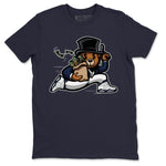 Jordan 6 Midnight Navy Sneaker Match Tees Bear Steals Sneaker Tees Jordan 6 Midnight Navy Sneaker Release Tees Unisex Shirts