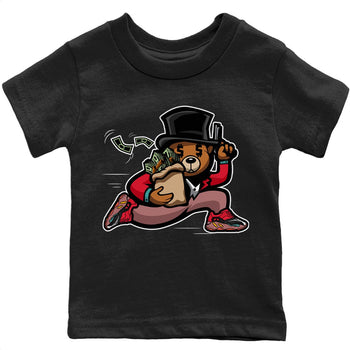 Yeezy 700 Hi-Res Red Sneaker Match Tees Bear Steals Sneaker Tees Yeezy 700 Hi-Res Red Sneaker Release Tees Kids Shirts