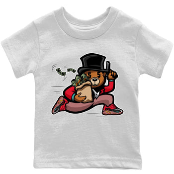 Yeezy 700 Hi-Res Red Sneaker Match Tees Bear Steals Sneaker Tees Yeezy 700 Hi-Res Red Sneaker Release Tees Kids Shirts