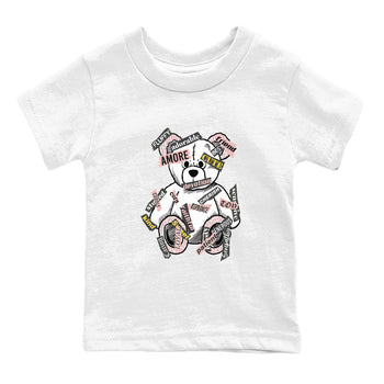 Air Jordan 3 GS Vintage Floral shirt to match jordans Bear Sticker Pack sneaker tees Air Jordan 3 Vintage Floral SNRT sneaker release tees baby toddler White 2 cotton Shirt