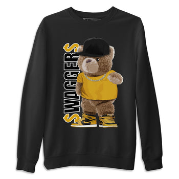 Jordan 1 Pollen Sneaker Match Tees Bear Swaggers Sneaker Tees Jordan 1 Pollen Sneaker Release Tees Unisex Shirts