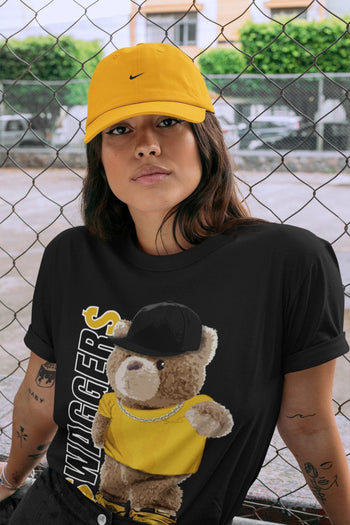Jordan 1 Pollen Sneaker Match Tees Bear Swaggers Sneaker Tees Jordan 1 Pollen Sneaker Release Tees Unisex Shirts