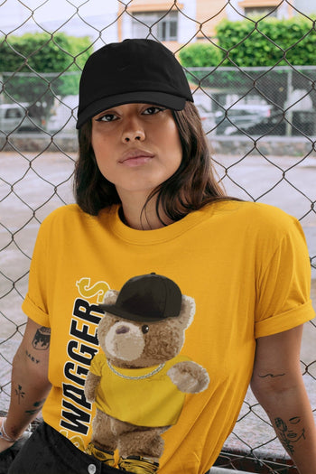 Jordan 1 Pollen Sneaker Match Tees Bear Swaggers Sneaker Tees Jordan 1 Pollen Sneaker Release Tees Unisex Shirts