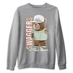 Jordan 1 Seafoam Sneaker Match Tees Bear Swaggers Sneaker Tees Jordan 1 Seafoam Sneaker Release Tees Unisex Shirts