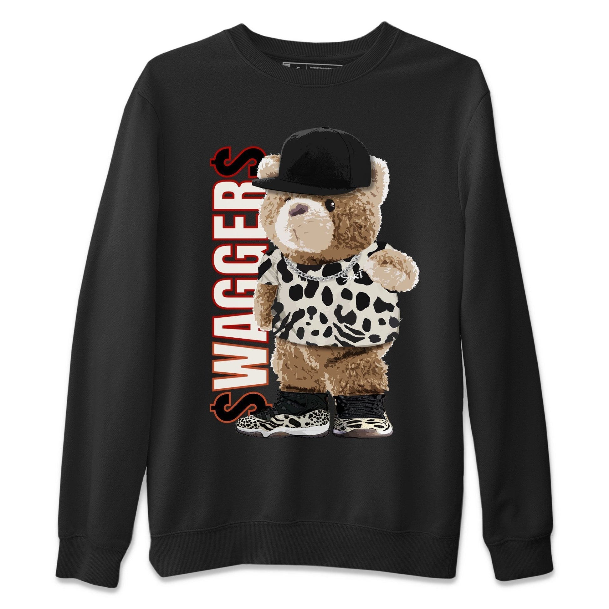 Jordan 11 Animal Instinct Sneaker Match Tees Bear Swaggers Sneaker Tees Jordan 11 Animal Instinct Sneaker Release Tees Unisex Shirts