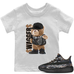 Yeezy 350 MX Rock Sneaker Match Tees Bear Swaggers Sneaker Tees Yeezy 350 MX Rock Sneaker Release Tees Kids Shirts