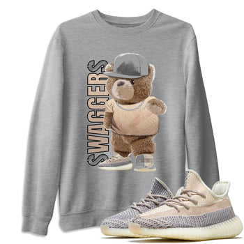 Yeezy 350 Ash Pearl Sneaker Match Tees Bear Swaggers Sneaker Tees Yeezy 350 Ash Pearl Sneaker Release Tees Unisex Shirts