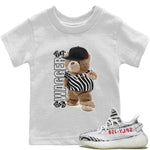 Yeezy 350 Zebra Sneaker Match Tees Bear Swaggers Sneaker Tees Yeezy 350 Zebra Sneaker Release Tees Kids Shirts