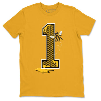 Jordan 1 Pollen Sneaker Match Tees Bees Number 1 Sneaker Tees Jordan 1 Pollen Sneaker Release Tees Unisex Shirts