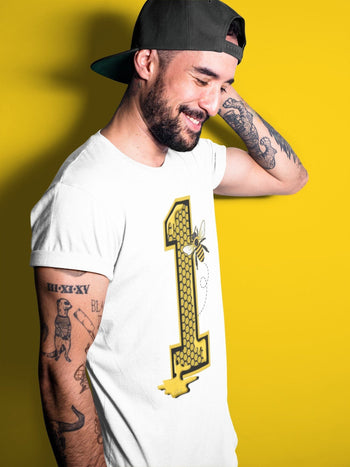 Jordan 1 Pollen Sneaker Match Tees Bees Number 1 Sneaker Tees Jordan 1 Pollen Sneaker Release Tees Unisex Shirts