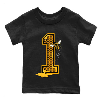 Jordan 1 Taxi Sneaker Match Tees Bees Number 1 Sneaker Tees Jordan 1 Taxi Sneaker Release Tees Kids Shirts