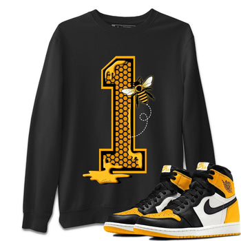 Jordan 1 Taxi Sneaker Match Tees Bees Number 1 Sneaker Tees Jordan 1 Taxi Sneaker Release Tees Unisex Shirts